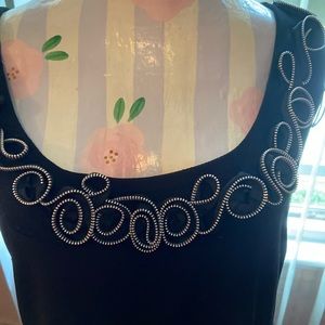 Tiana B. Little black dress. New, no tags.